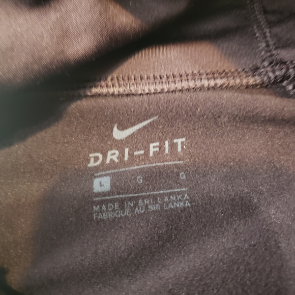 Nike Therma-FIT Cowl Neck Running Top - Eggplant/Plum - Size Large - Picture 6 of 9